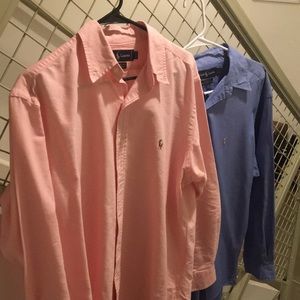 Two Ralph Lauren button downs for the price of one